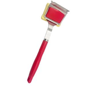 Brosse de nettoyage pour barbecue en acier inoxydable avec logo personnalisé, robuste, brosse à fil pour nettoyer les grilles avec grattoir pour les barbecues d'extérieur - Product Image 1