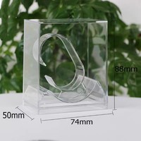 Support de Présentation Personnalisé en Acrylique Transparent pour Montres – Présentoir Multi-Montres Transparent pour Montres-bracelets – Vitrine de Comptoir pour Bijoux