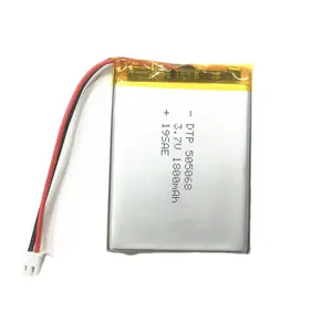 批发3.7v 2000mah电池505068锂聚合物Lipo可充电Li离子电池组用于数码相机