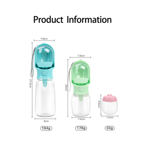 Botella <span class=keywords><strong>de</strong></span> Agua Portátil para Mascotas, Perros y Gatos, con Contenedor <span class=keywords><strong>de</strong></span> Comida, para Caminar, Hacer Senderismo y Actividades al Aire Libre - Product Image 5