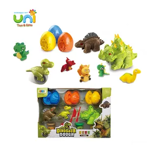 Clay Toys Tools Set Bildung Kids Bulk für Spaß Dinosaurier Ei Tool Kit Buntes Teig Spielzeug