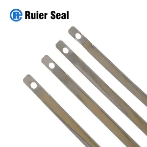 RES001 customs high security metal strap seal pet strapping seals metal metal strip seals for trucks