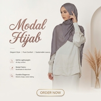 Hijab long en modal pour femme musulmane, couleur unie, épais, respirant, avec protection solaire, vente en gros