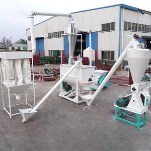 Lợn động vật thức ăn premix dây chuyền sản xuất Gia cầm Gà chăn nuôi thức ăn làm pelletizer Máy sử dụng đậu phụ dư lượng tinh bột ngô - Product Image 3