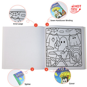 Supplier Recyclable <strong>Paper</strong> Customized Design Baby Use DIY Offset <strong>Paper</strong> Children's Early Coloring Kids <strong>Book</strong> - Product Image 2