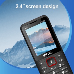 โทรศัพท์มือถือ MKTEL รุ่นพื้นฐาน แบบแท่ง ขนาดหน้าจอ 2.4 นิ้ว รองรับ 4G พร้อมฟังก์ชั่น MP3/MP4/วิทยุ FM/บลูทูธ/GPRS เหมาะสำหรับผู้สูงอายุ - Product Image 3
