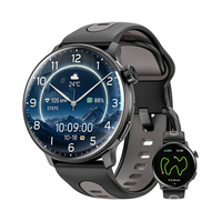 Reloj Inteligente S666 con GPS, Resistente al Agua 3ATM, Altímetro, Barómetro, Brújula, Pantalla AMOLED de 1.43 Pulgadas, Reloj Deportivo para Hombre 2026