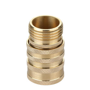 OEM CNC旋盤銅ブロンズアルミニウムチタンステンレス真ちゅう継手配管、真ちゅうパイプ継手ペックス、真ちゅうニップル継手 - Product Image 2