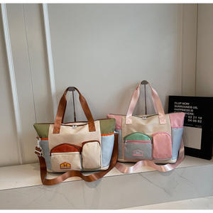 Sac de voyage extensible grande capacité avec séparation humide/sec, sac de sport/yoga tendance coréenne, sac d'hôpital de maternité - Product Image 2