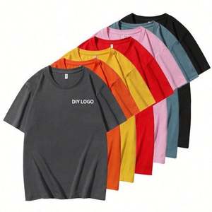 Promotion : T-shirts pour hommes de bonne qualité, doux pour la peau, 50/50 coton/polyester, manches courtes, col rond, avec logo personnalisé - Product Image 5