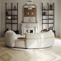 Meubles de salon au design moderne, ensemble de canapés modulaires, canapés modulaires de luxe