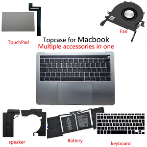 Pièces supérieures d'ordinateur portable en gros pour <span class=keywords><strong>MacBook</strong></span> A2338 Pro M1 2020, coque supérieure grise avec clavier et barre tactile - Product Image 4