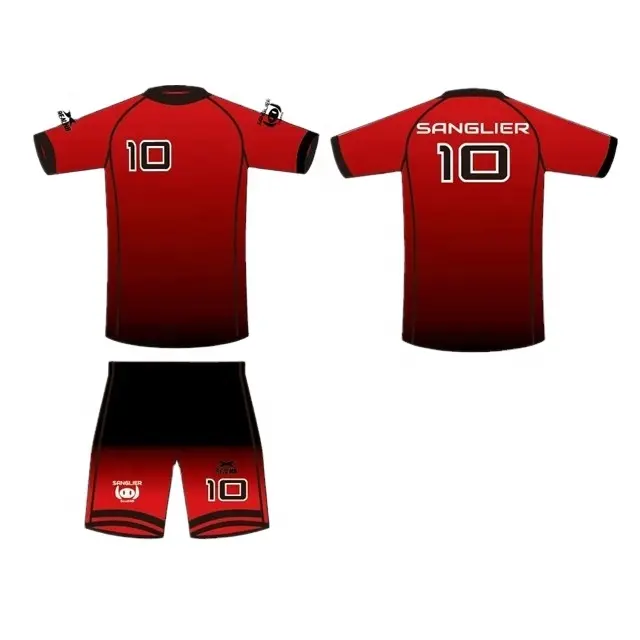 Customized soccer jersey sports reversible t shirt