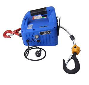 Polipasto eléctrico pequeño de CA de 220V, 200kg, 300kg, 500kg, tamaño personalizado, cuerda de alambre reforzada, polipasto eléctrico de Control remoto - Product Image 1