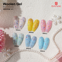 Vernis à ongles en gel UV longue tenue en laine, 26 couleurs, OEM, marque privée, très populaire