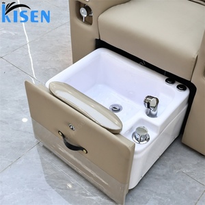 เก้าอี้นวดเท้าสปาทำเล็บมือเล็บเท้าแบบปรับเอนได้ รุ่น KISEN Professional Luxury Color Nail Salon - Product Image 3