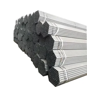 Factory Square Galvanized Structural Erw Rectangular Steel Pipe hollow GI galvanized steel pipe