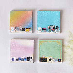 Felton Papeterie avec logo personnalisé Notes autocollantes Vente en gros Fournitures de bureau pour étudiants Bloc-notes - Product Image 5