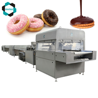Ligne d'enrobage automatique de chocolat GUSU 800 mm en acier inoxydable pour snacks 2026