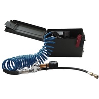 Pompe à air Portable 12v système d'air embarqué réglage de voiture compresseur d'air de voiture tout-terrain avec pistolet à pression des pneus
