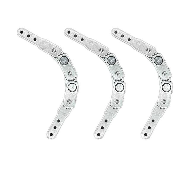 Customized Manufacturer Click Clack Sofa Headrest Hinge Mechanism Adjustable Ratchet Hinge for Sofa