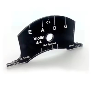 ไม้บรรทัดวัดไวโอลินแบบบริดจ์เครื่องมือทำเปียโนสีดำ - Product Image 2