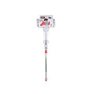 Mop per Pulizia Pavimenti con Sistema di Strizzatura Automatica, Manico Lungo, Spugna in Schiuma PVA, Mop a Rullo - Product Image 4