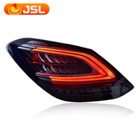 Feux arrière JSL pour Benz W205 Feux arrière à LED 2014-2019 Classe C Feux stop arrière Feux de recul Signal de freinage DRL Accessoires automobiles