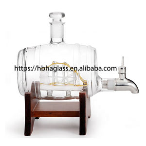 המפעל ישירות מוכר 1000 מ "ל בורוסיליקט חבית ויסקי חבית יין - Product Image 6