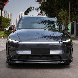 FEIXIAN Tesla Nouveau Modèle Y Juniper Noir Brillant Sporty Refresh Splitter de Pare-chocs Avant Kit Carrosserie Aérodynamique Fixation par Vis Ajustement Universel - Product Image 4