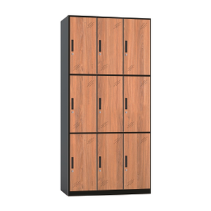 ตู้เหล็กทึบทันสมัยเฟอร์นิเจอร์เหล็กเคาะประตูเปลี่ยนลายไม้สำหรับห้องนอนบ้านตู้เสื้อผ้า - Product Image 5