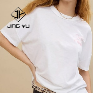 Camiseta de Playa de Color Sólido en Oferta, Camiseta Informal Holgada de Alta Calidad, Camiseta Personalizada de Algodón Orgánico Transpirable - Product Image 3