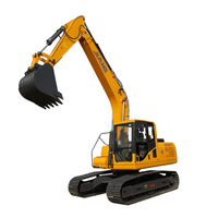 Excavatrice sur chenilles robuste de 18 tonnes pour travaux de fondation, moteur EPA, livraison gratuite, vente pour usage agricole