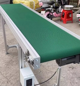 Volautomatische Aluminium Profiel Food Grade Transportband Met Zijrails Kan Worden Gekanteld - Product Image 4