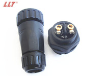 Connecteur de câble étanche LLT M22 IP67 IP68 Fiche femelle à montage sur panneau Type de verrouillage rapide