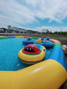 <span class=keywords><strong>Piscine</strong></span> gonflable commerciale <span class=keywords><strong>de</strong></span> grande taille QIQU 0,9 mm Sijia en PVC sur mesure pour parc aquatique - Product Image 4