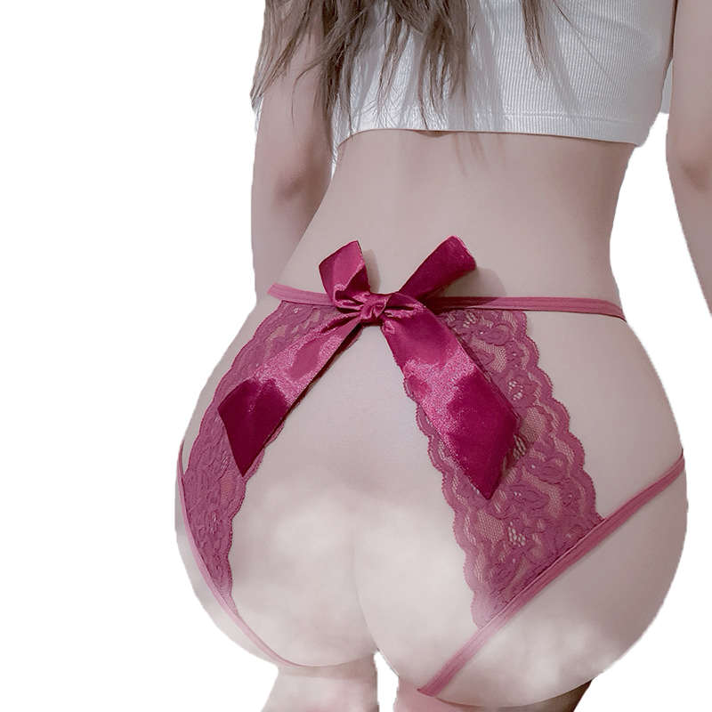 Thời Trang Trong Suốt Ren Thiết Kế Chữ Thập Phụ Nữ Mở Đáy Quần G-strings Hot Cô Gái Trưởng Thành Ladies Couple Tán Tỉnh Vui Đêm Sexy Quần Lót