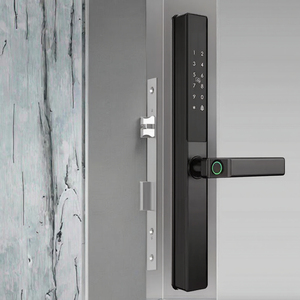 LifeLibero Tuya Slim Smart <strong>Door</strong> <strong>Knob</strong> Fingerprint Double Two Side Fingerprint Smart <strong>Door</strong> Lock for Aluminum <strong>Door</strong> Gate Lock Outdoor - Product Image 3