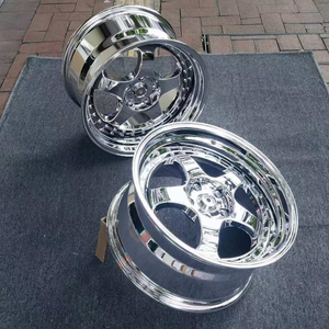 Novas Rodas de Liga Leve Pretas para Corrida 18 Polegadas Deep Dish S1 5*114.3/120/100/112 8.5/9.5/10.5J para Carros de Passageiros 40mm ET - Product Image 5