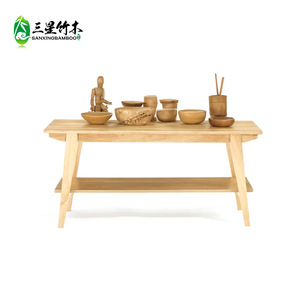 Bench, solid wood bench, <b>bamboo</b> bench, modern minimalist high <b>stool</b>, shoe changing <b>stool</b>, multi-functional. - Product Image 4
