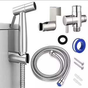 Stainless Steel <strong>Bidet</strong> Toilet <strong>Spray</strong> Holder Bathroom Hand Shattaf Set Toilet <strong>Bidet</strong> Faucet Shower Set Bathroom - Product Image 2