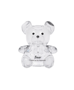 Deodorante per Auto a Forma di Orso in Cristallo, Profumo Duraturo a Evaporazione Naturale - Product Image 1