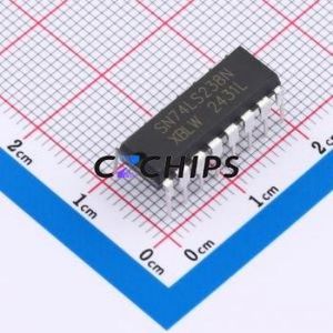 ชิปวงจรรวม DIP-16 SN74LS238N ใหม่ของแท้ (xblw) สวิตช์สัญญาณชิปตัวแปลงสัญญาณ/ตัวแปลงสัญญาณ/มัลติเพล็กเซอร์ - Product Image 1