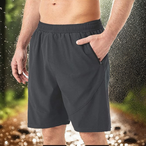 กางเกงขาสั้นกีฬาผู้ชายสำหรับฤดูร้อน ผ้าแห้งเร็ว ระบายอากาศได้ดี น้ำหนักเบา ตะเข็บโค้ง ยืดหยุ่น เหมาะสำหรับกิจกรรมกลางแจ้ง เดินป่า และออกกำลังกาย - Product Image 2