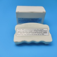 Réinitialiseur de puce rechargeable pour réservoir de maintenance C9345 pour imprimante epson WF7820 7830 7840 c8000 L8160 L8180
