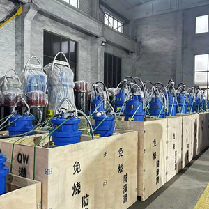 Automatic Stirring Submersible Sewage Pump 80mm 1.5KW for Hospital Sewage 80QWJ25-10-1.5KW Automatic Sewage Pump Submersible Dra - Product Image 1