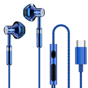 2026-การเชื่อมต่อแบบมีสายที่เสถียร หูฟัง USB-C พร้อมไมโครโฟน คุณภาพการโทรที่คมชัด ชุดหูฟังอินเอียร์ประเภท-C สำหรับการสนทนาด้วยเสียง - Product Image 5