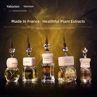Bouteilles de parfum en verre pour voiture, directement de l'usine, pendentifs d'aromathérapie, huiles essentielles, parfums artisanaux, désodorisants, anti-formaldéhyde