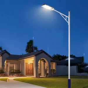תאורת רחוב סולארית LED חיצונית 100W 150W 220W איכותית לכביש
