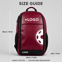 Sac à dos de pickleball personnalisé avec compartiment à chaussures, grande capacité, sac de rangement pour équipement sportif, poche pour bouteille d'eau